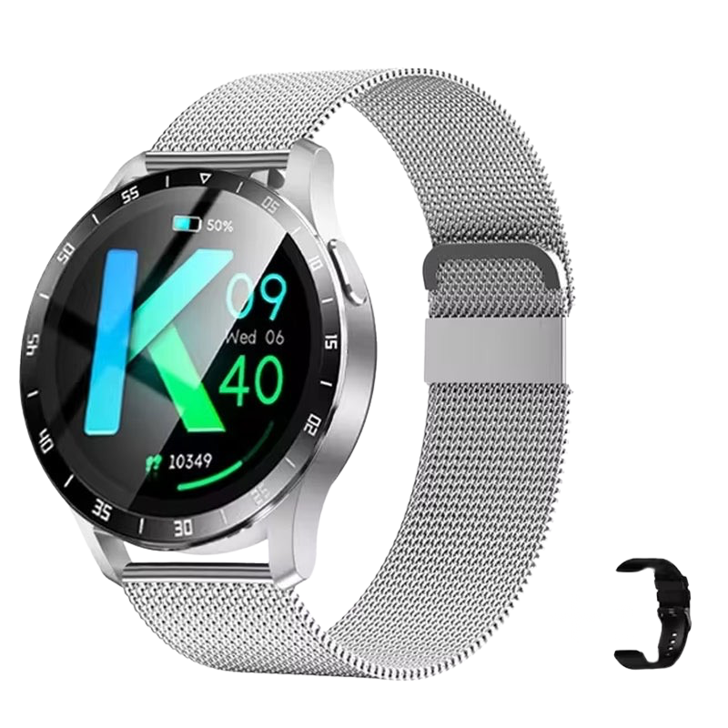 SQ8 2-in-1 Smartwatch mit TWS-Ohrhörer, Herz- und Blutdrucküberwachung, Bluetooth Call & Fitness Tracking