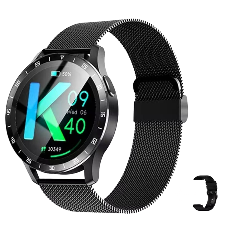 SQ8 2-in-1 Smartwatch mit TWS-Ohrhörer, Herz- und Blutdrucküberwachung, Bluetooth Call & Fitness Tracking