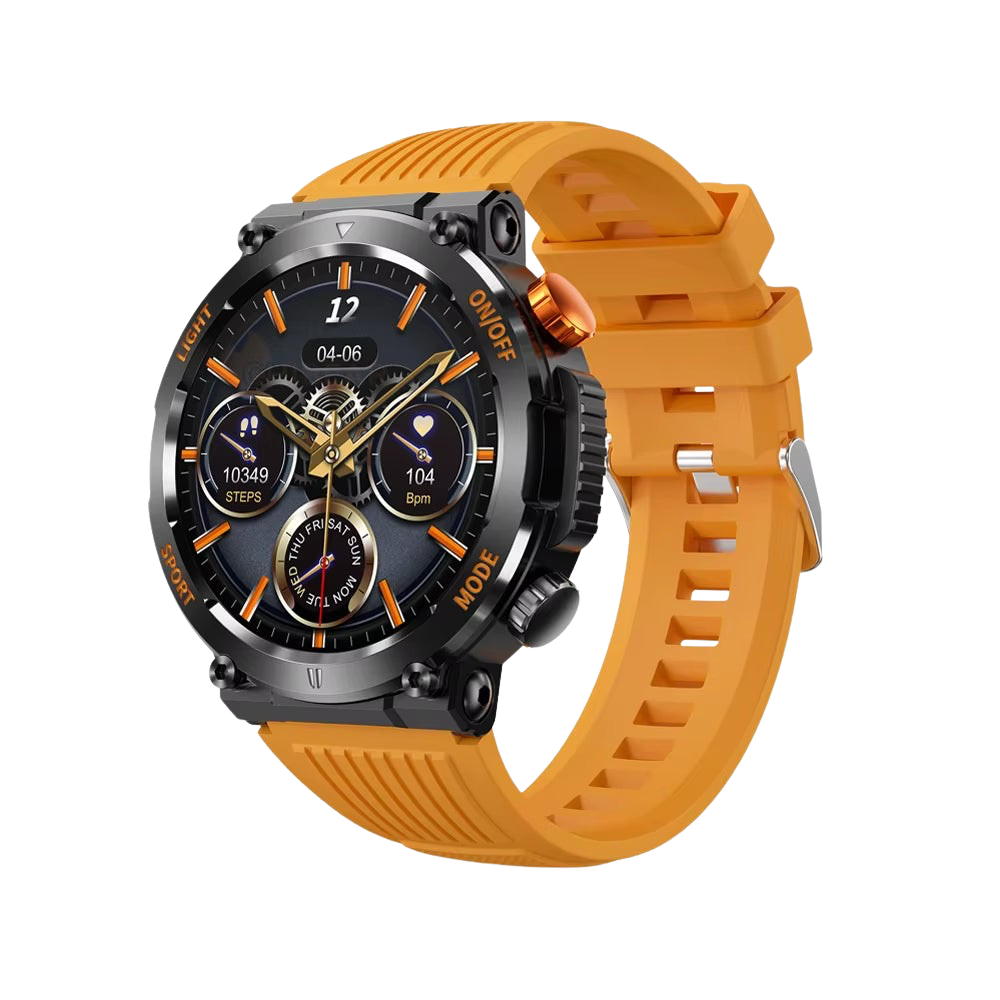 XG8 Pro Smartwatch - outdoor GPS, compass, LED light, fitness tracking, and Bluetooth calling