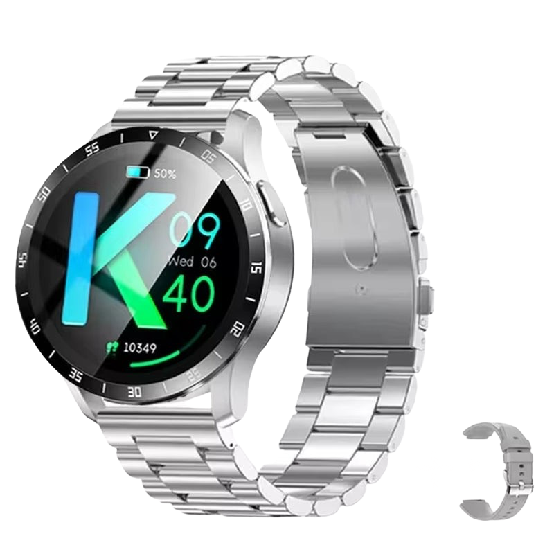 SQ8 2-in-1 Smartwatch mit TWS-Ohrhörer, Herz- und Blutdrucküberwachung, Bluetooth Call & Fitness Tracking